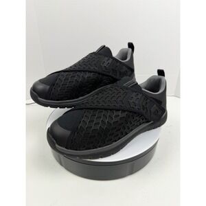 Anodyne Orthopedic Shoes for Custom Insoles Stretch Black Mens Shoes 9.5 Wide